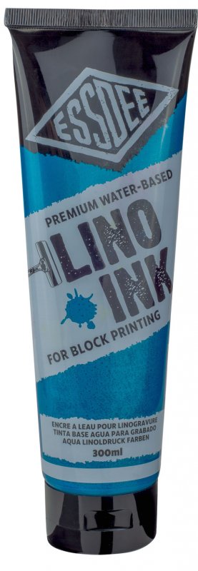 Essdee Block Printing Ink 300 ml - Parelmoer Blauw
