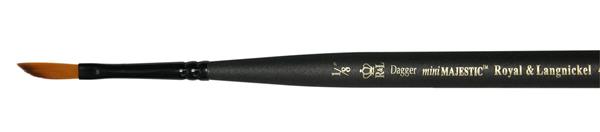 Royal & Langnickel Mini Majestic Detailpenselen - 3 Pack - Dagger # 1/4