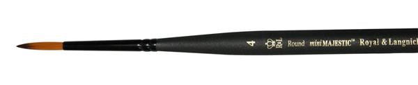 Royal & Langnickel Mini Majestic Detailpenselen - 3 Pack - Round # 12/0