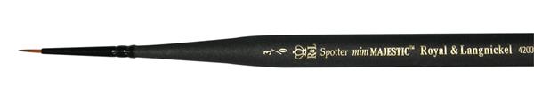 Royal & Langnickel Mini Majestic Detailpenselen - 3 Pack - Spotter # 20/0