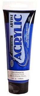 R&L Essentials Acrylic Paint 120 ml - Dark Ultramarine