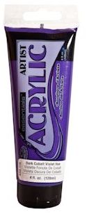 R&L Essentials Acrylic Paint 120 ml - Dark Cobalt Violet