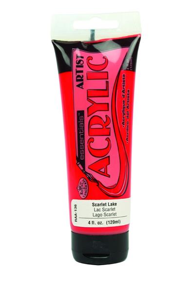 R&L Essentials Acrylic Paint 120 ml - Scarlet Lake