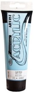 R&L Essentials Acrylic Paint 120 ml - Light Blue