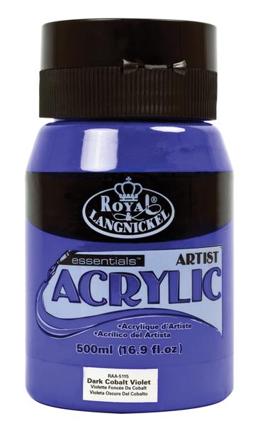 R&L Essentials Acrylics 500 ml - Dark Cobalt Violet