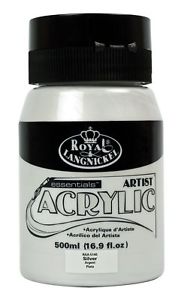 R&L Essentials Acrylics 500 ml - Silver