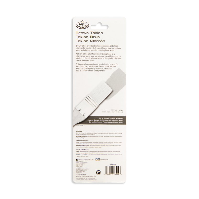 Royal & Langnickel Spalter en Brede Kwast Sets - 3 Pack
