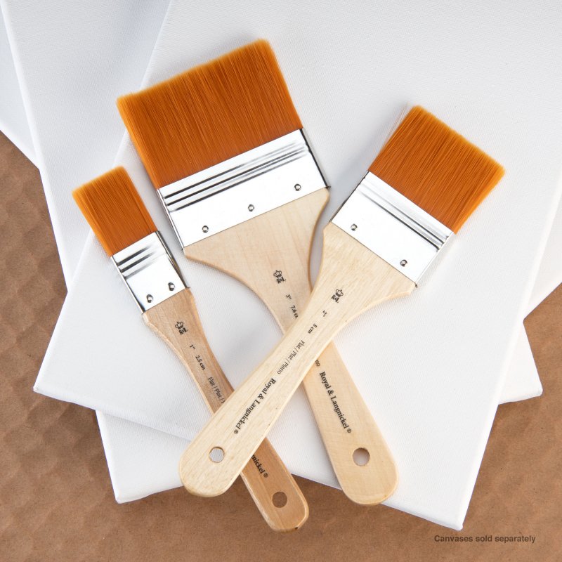 Royal & Langnickel Spalter en Brede Kwast Sets - 3 Pack