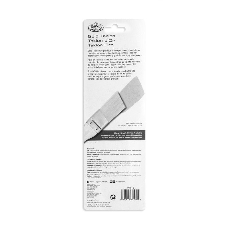 Royal & Langnickel Spalter en Brede Kwast Sets - 3 Pack