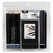 Royal & Langnickel Schetspotlood met Schetsboek - 13 Pack