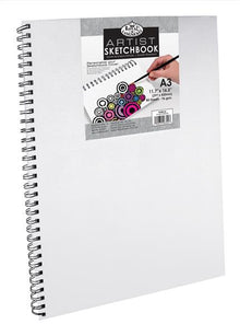 Royal & Langnickel Sketchbooks - Canvas Covered - A3 - 120 g - 80 vel