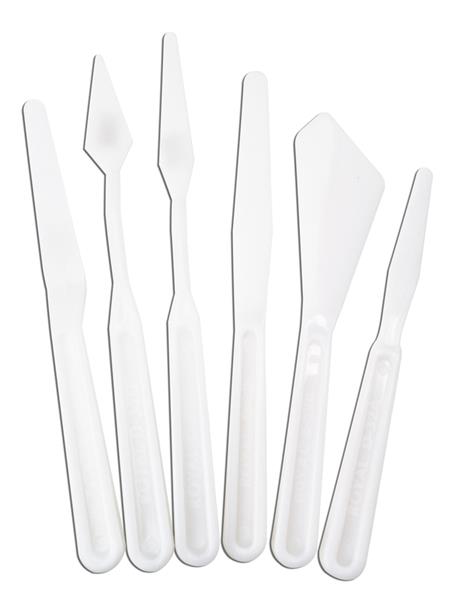Royal & Langnickel Plastic Painting Knives - 6 stuks