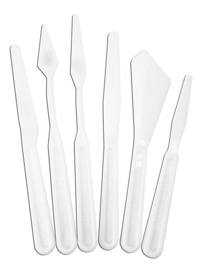 Royal & Langnickel Plastic Painting Knives - 6 stuks