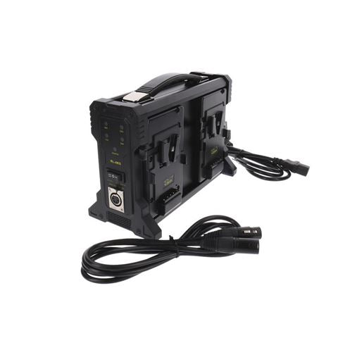 Rolux Acculader RL-4KS voor 4 x V-Mount Accu — 6