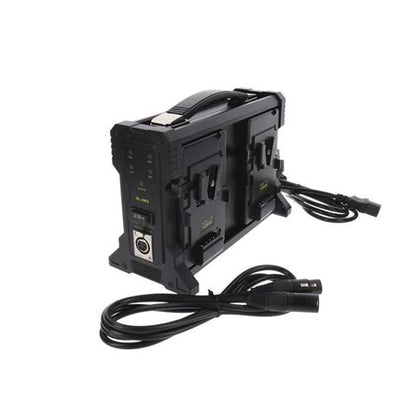 Rolux Acculader RL-4KS voor 4 x V-Mount Accu — 6