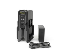 Rolux Opvouwbare Lader Powerfold1 voor V-Mount Accu