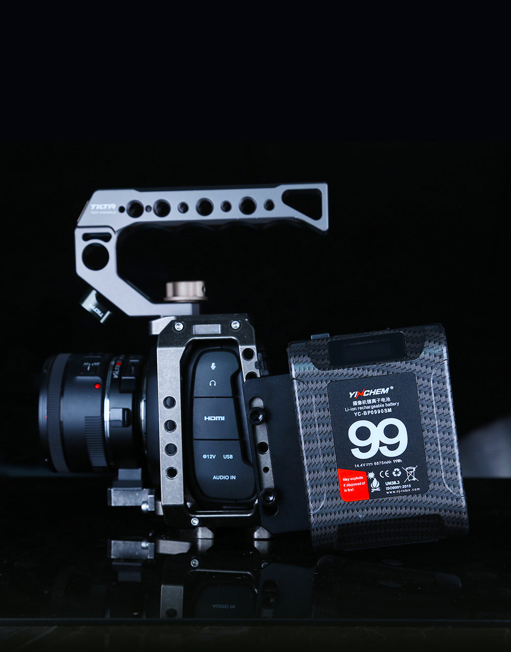 Rolux Mini V-Mount Battery Plate RL-AC12S — 3