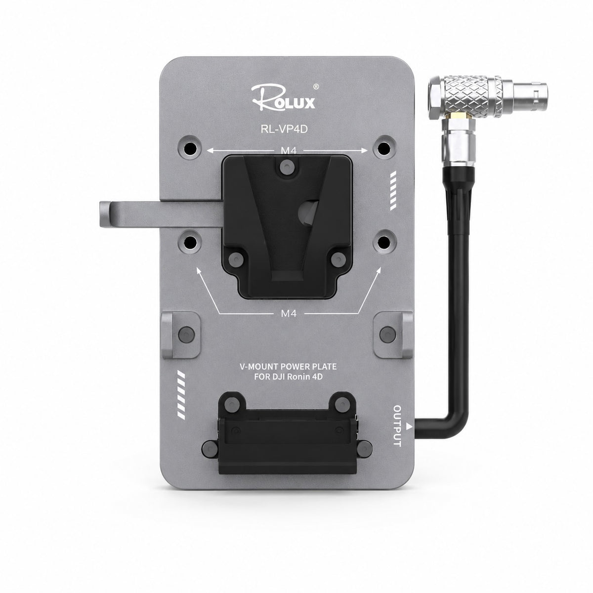 Rolux V-Mount Battery Plate RL-VP4D voor DJI Ronin 4D — 2
