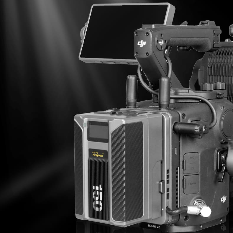Rolux V-Mount Battery Plate RL-VP4D voor DJI Ronin 4D — 5