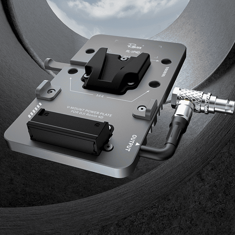 Rolux V-Mount Battery Plate RL-VP4D voor DJI Ronin 4D — 6