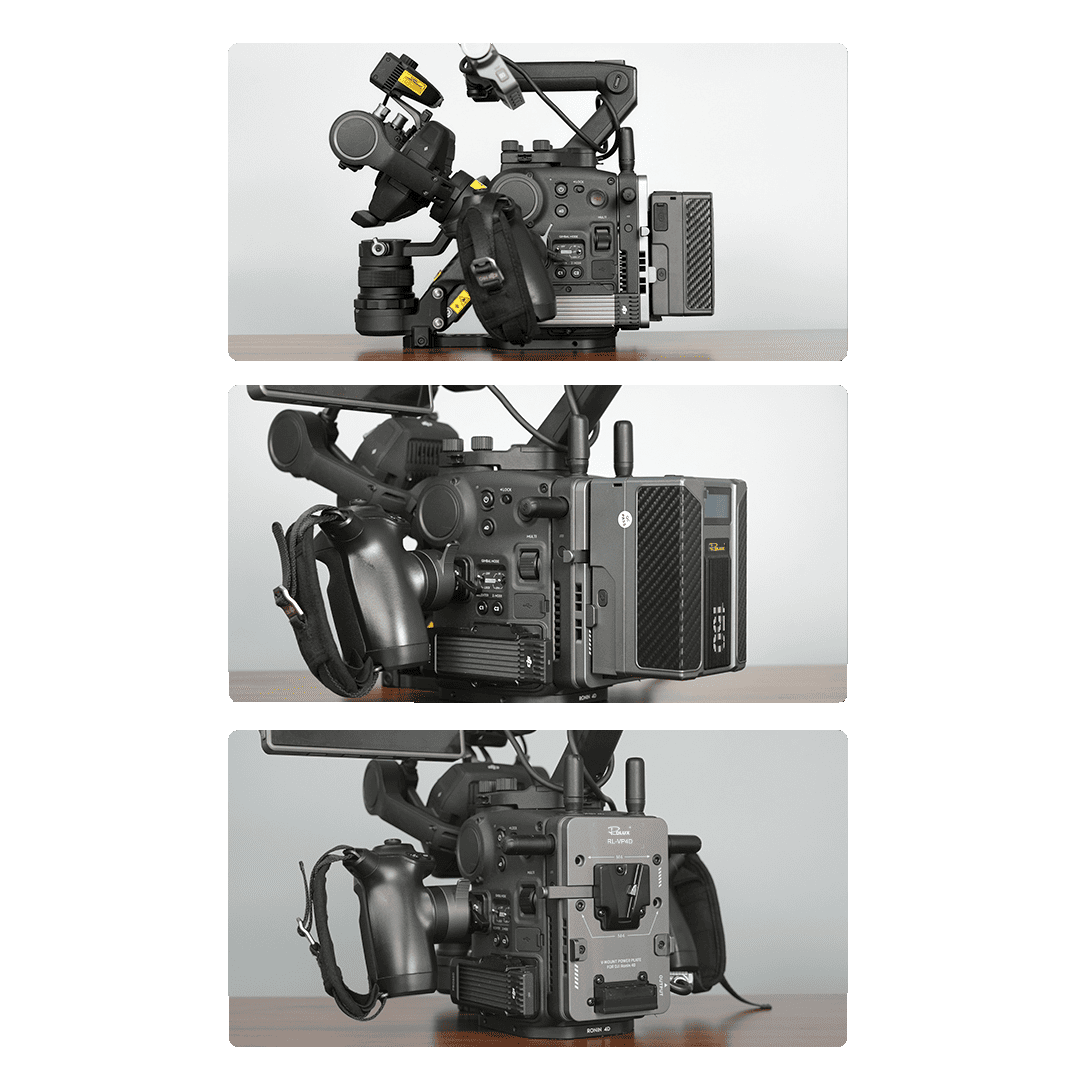 Rolux V-Mount Battery Plate RL-VP4D voor DJI Ronin 4D — 8