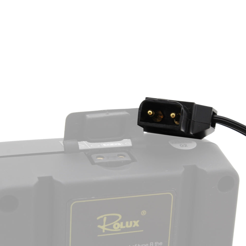 Rolux 4-pins XLR Female met Male D-tap RL-C5 — 4