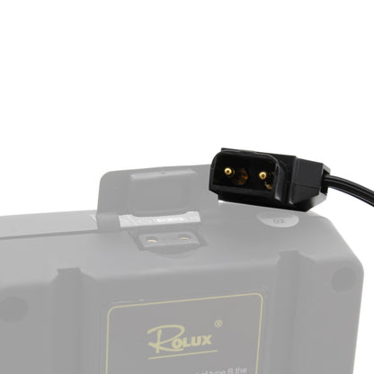 Rolux 4-pins XLR Female met Male D-tap RL-C5 — 4