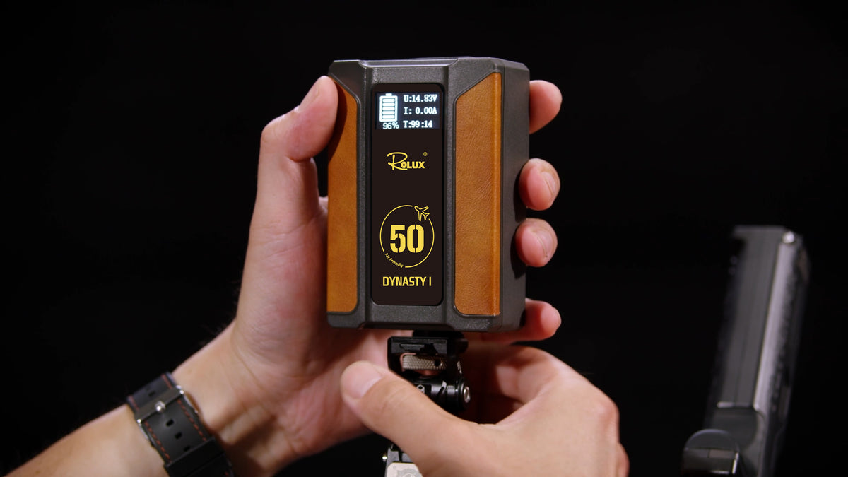 Rolux V-Mount Accu Dynasty I 50Wh 14,8V 3450mAh — 8