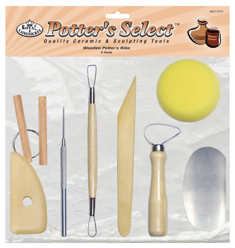 Royal & Langnickel Boetseergereedschap Set - 8 stuks