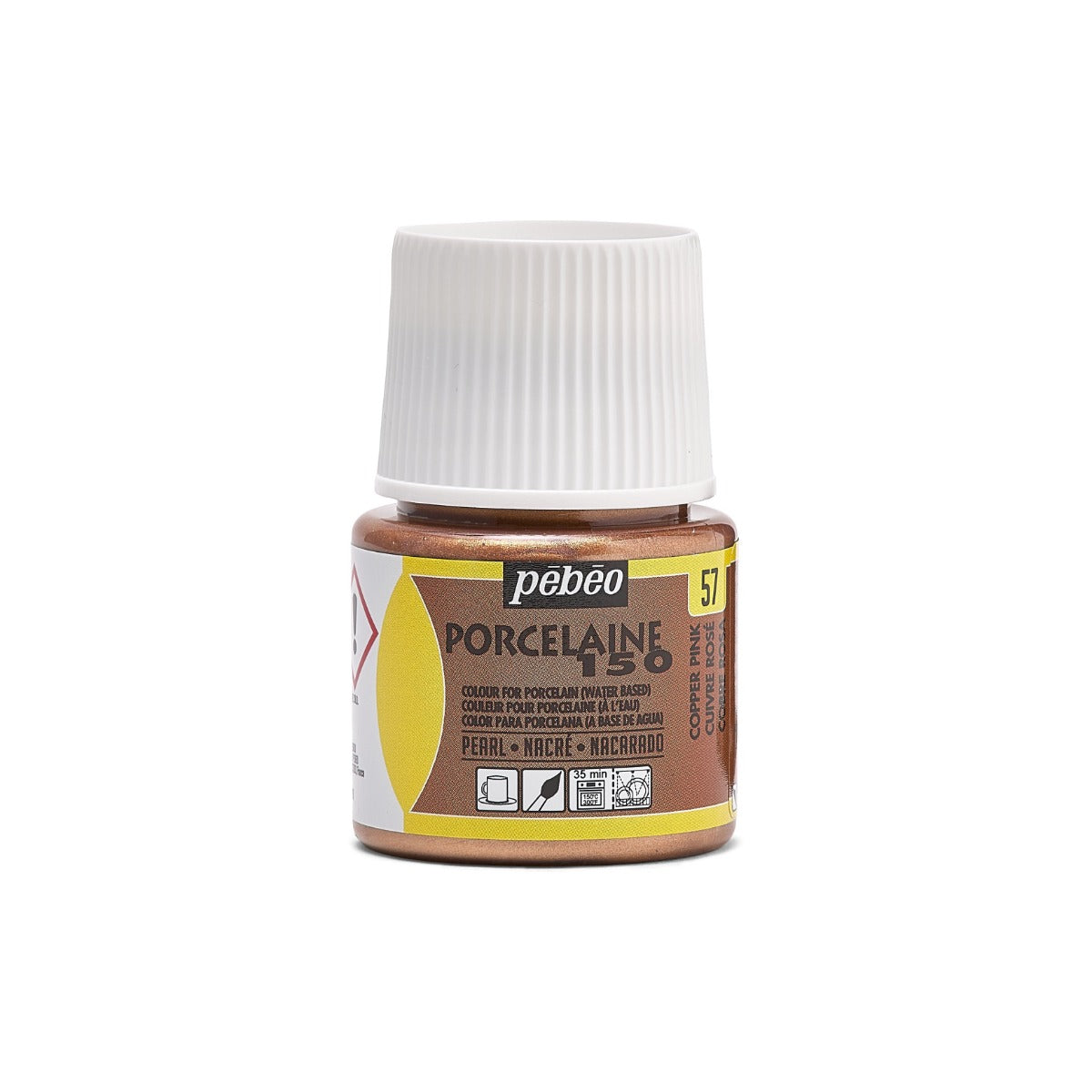 Pebeo Porcelaine 150 Porseleinverf 45 ml - 57 - Koperroze