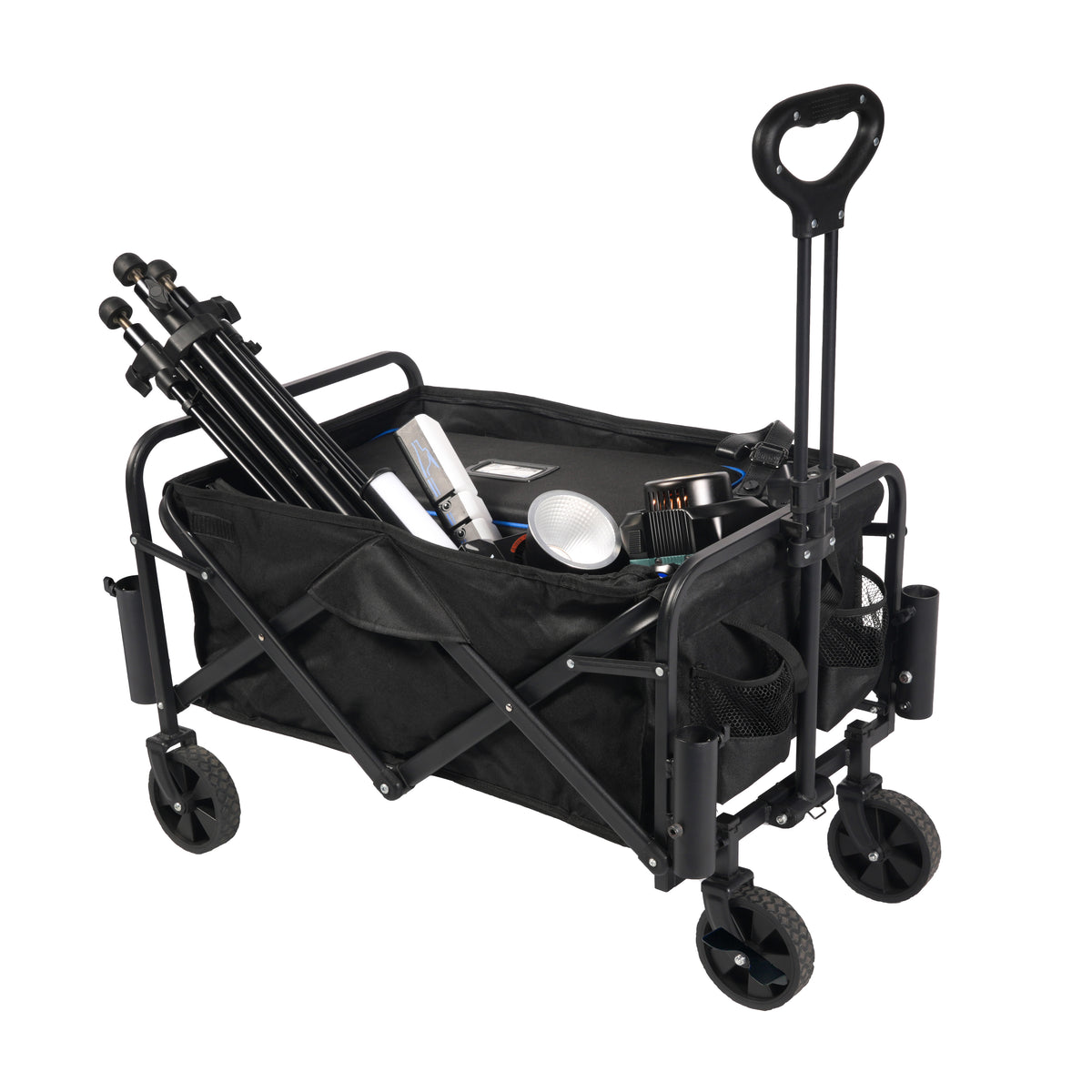 Sirui Opvouwbare Transport Trolley FPC02 met 2 Statieven — 5