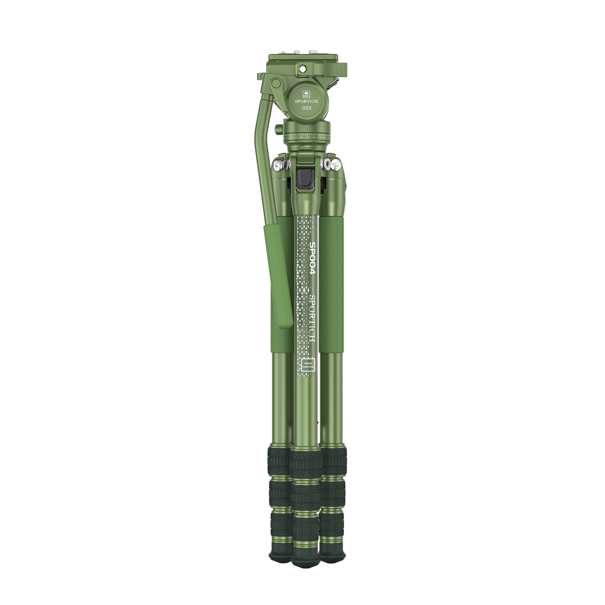Sirui Sportich Statief SP004+G5X Groen — 7