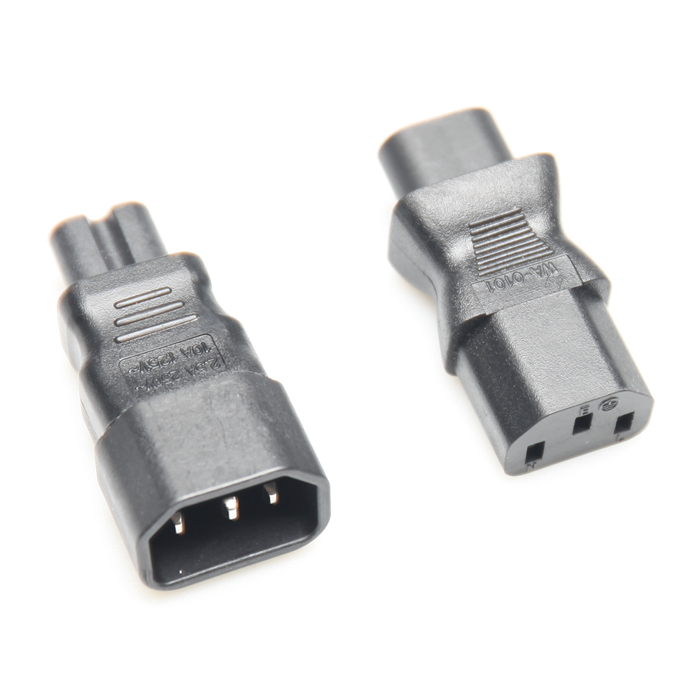 StudioKing Adapter Set PCA-C7A voor C7 naar C14 Voedingskabels — 2
