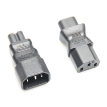 StudioKing Adapter Set PCA-C7A voor C7 naar C14 Voedingskabels — 2