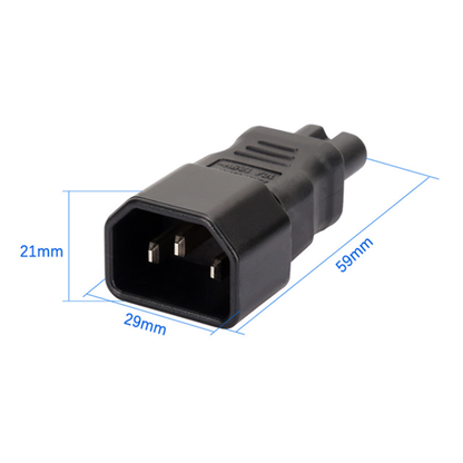 StudioKing Adapter Set PCA-C7A voor C7 naar C14 Voedingskabels — 3