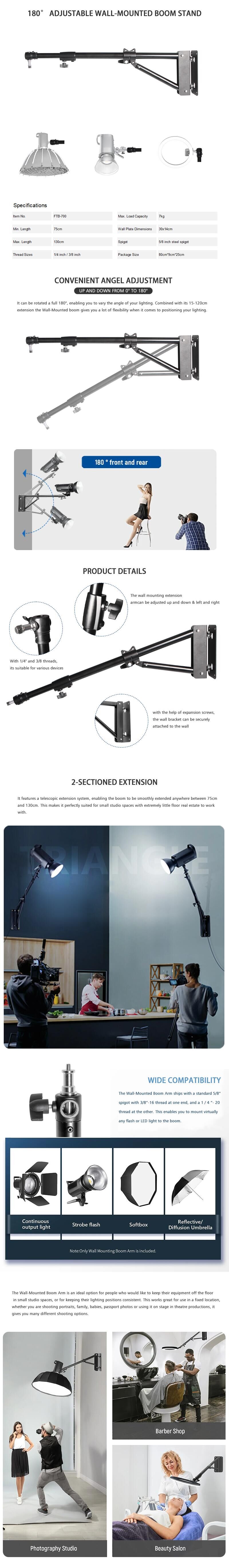 StudioKing Muur Boom FTB-700B — 6