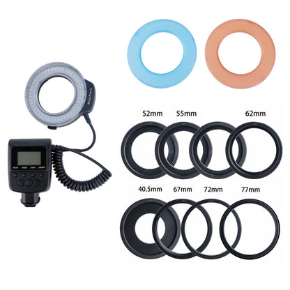 StudioKing Macro LED Ringlamp met Flitser RL-130 — 5
