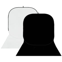 StudioKing Background Board BBT-01-20 Wit/Zwart 400x150 cm
