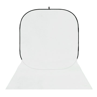 StudioKing Background Board BBT-01-20 Wit/Zwart 400x150 cm — 2