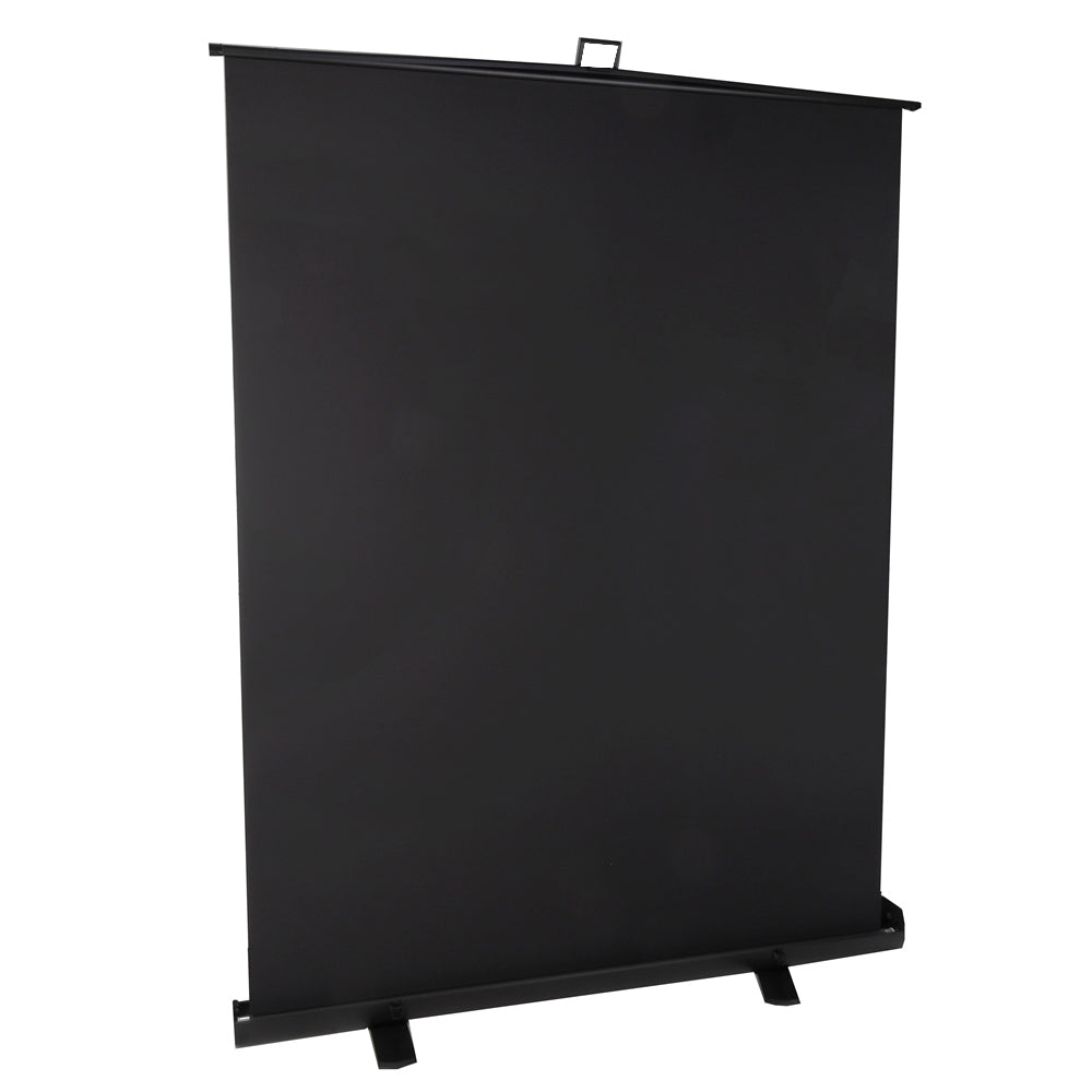 StudioKing Roll-Up Achtergrondscherm FB-150200FB 150x200 cm Zwart