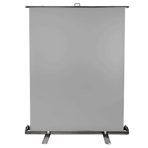 StudioKing Roll-Up Achtergrondscherm FB-150200FGR 150x200 cm Grijs — 3