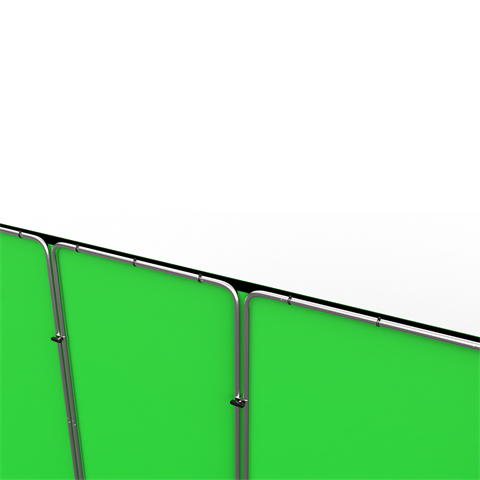 StudioKing Panoramische Achtergrond Green Screen FSF-240900PT 240x900cm — 4