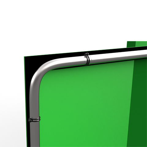 StudioKing Panoramische Achtergrond Green Screen FSF-240900PT 240x900cm — 5