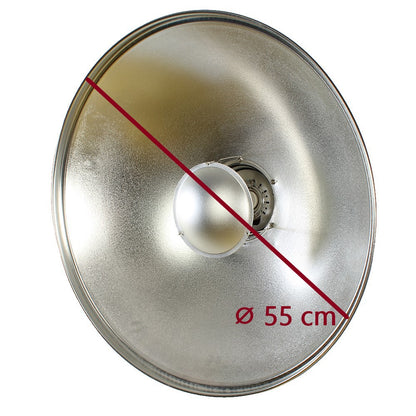 StudioKing Beauty Dish SK-BD550 55 cm voor Falcon Eyes — 2