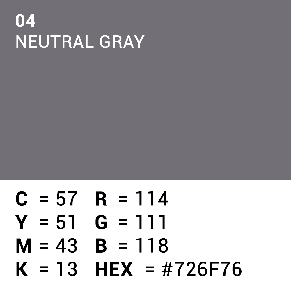 Superior Achtergrondpapier 04 Neutral Grey 1,35 x 11m — 5