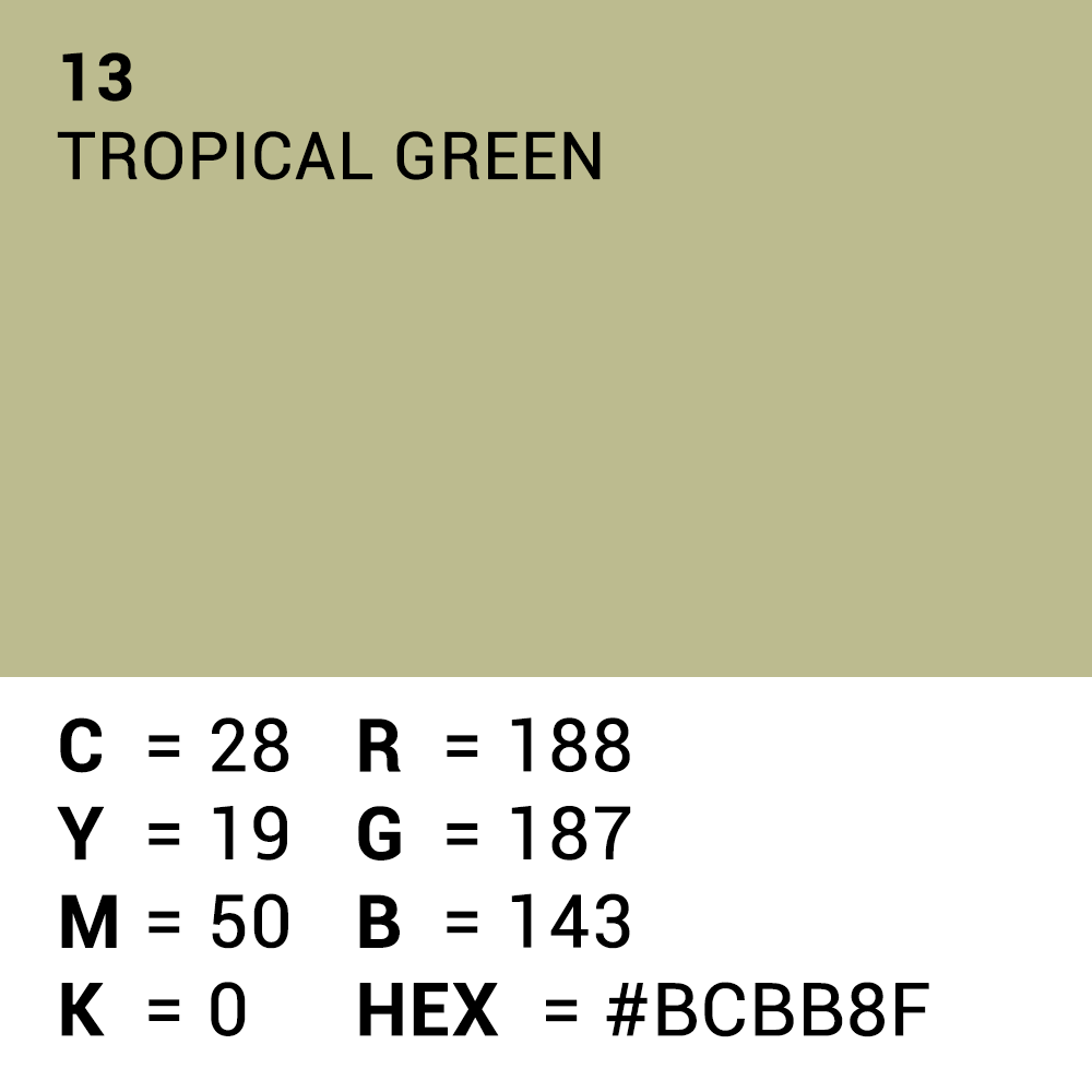 Superior Achtergrondpapier 13 Tropical Green 1,35 x 11m — 5