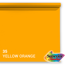 Superior Achtergrondpapier 35 Yellow-Orange 1,35 x 11m