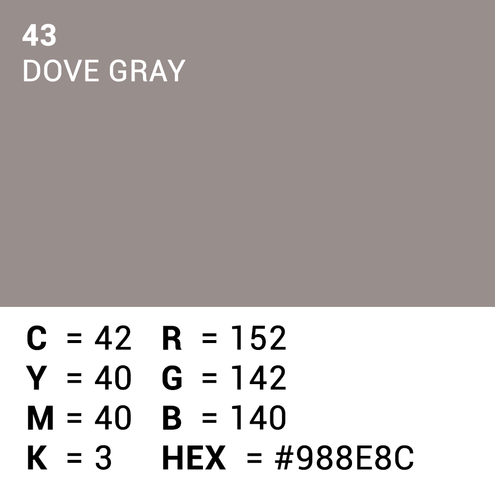 Superior Achtergrondpapier 43 Dove Grey 1,35 x 11m — 5