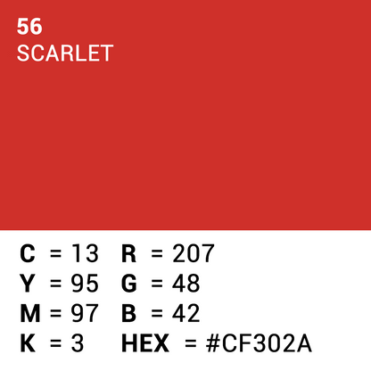 Superior Achtergrondpapier 56 Scarlet 1,35 x 11m — 5