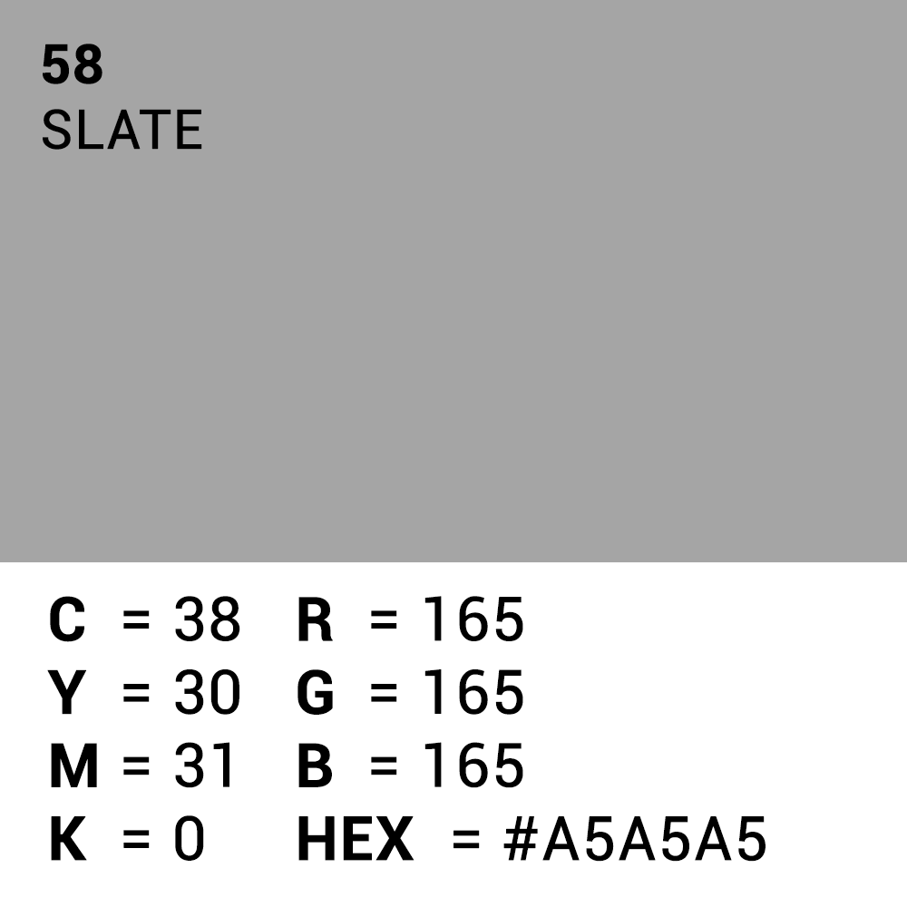 Superior Achtergrondpapier 58 Slate Grey 1,35 x 11m — 5